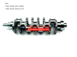 13401-30030,13401-30060,Toyota 2KD Crankshaft,13401-0L030,13401-0L100