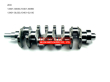 13401-30030,13401-30060,Toyota 2KD Crankshaft,13401-0L030,13401-0L100
