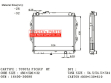 16400-30080,Aftermarket Toyota Hilux KDN145 KDN150 Radiator Assy