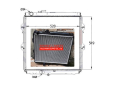 16400-5B610,16400-05040,Hilux Radiator 5L LN167
